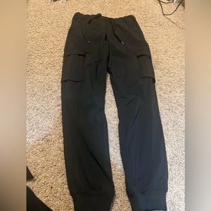H&M cargo pants. Size Small, 4 pockets in front, 2 in the back.